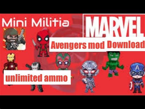 mini militia avengers infinity war mod|Mini Militia Marvel Avenger Mod .